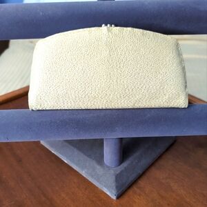 Vintage Baronet Gold Leather Clutch.